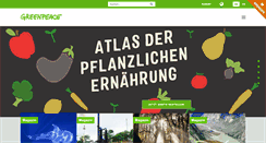 Desktop Screenshot of greenpeace.ch