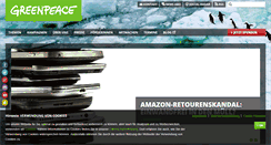 Desktop Screenshot of greenpeace.de