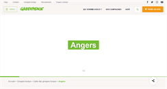 Desktop Screenshot of angers.greenpeace.fr