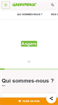 Mobile Screenshot of angers.greenpeace.fr